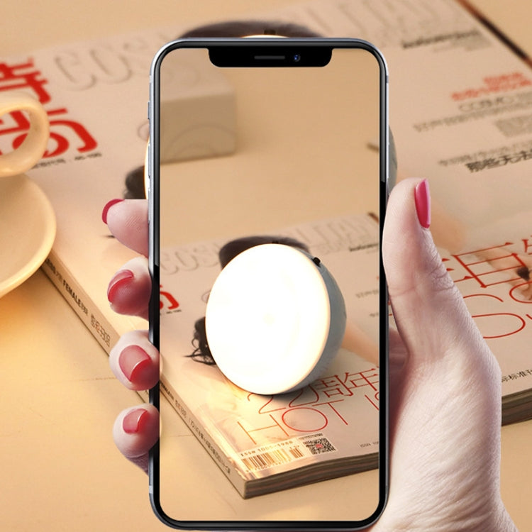 XYD-1001 Intelligent Human Body Induction + Light Sensor LED Night Light Desk Lamp Corridor Wall Lamp, Blue+White Light, Blue+Yellow Light, White+White Light, White+Yellow Light, Pink+White Light, Pink+Yellow Light