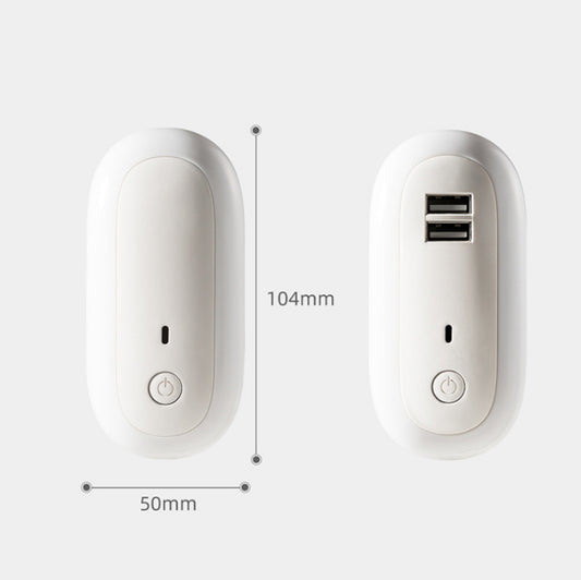 Remote Control Timer Dimming Night Light Bedroom Socket LED Wall Light, CN Plug