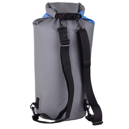 LUCKSTONE 60L Outdoor Rafting And River Tracing Waterproof Backpack Shoulder Bag Inflatable Swimming Bag Tote Bucket Bag