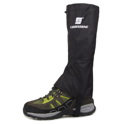 LUCKSTONE Mountaineering Hiking Wear-Resistant Waterproof Cover Lightweight Breathable Muddy Road Anti-Dirty Foot Cover