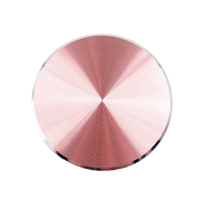 10 PCS CD Texture Aluminum Alloy Magnetic Sheet Magnetic Patch Set For Car Phone Holder, With Alcohol Cotton Sheet And Protective Film, Black, Silver, Tyrant Gold, Rose Gold