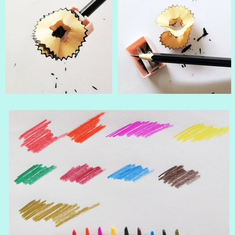 50-Color Hexagonal Oily Colored Pencil Art Drawing Colored Pencil Set, 50-Color Pencil Set