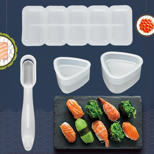 4 Sets Children Bento DIY Rice Ball Sushi Mold Set, Big Small Triangle