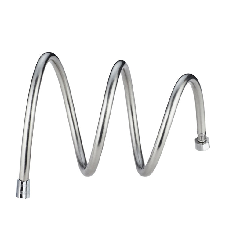 Shower Hose Water Heater Rain Shower Bathroom Stainless Steel Shower PVC Nozzle Hose, 1.5m Silver, 2m Silver, 1.5m Golden, 2m Gold