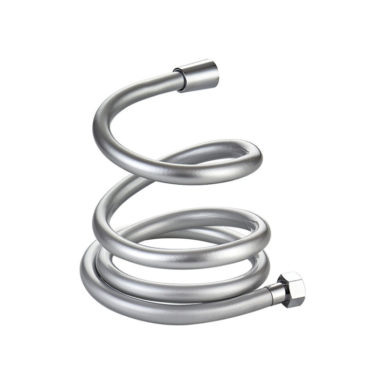 Shower Hose Water Heater Rain Shower Bathroom Stainless Steel Shower PVC Nozzle Hose, 1.5m Silver, 2m Silver, 1.5m Golden, 2m Gold