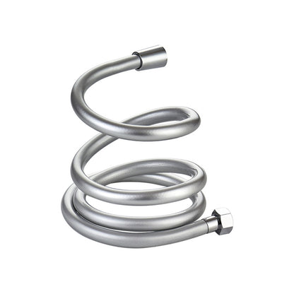 Shower Hose Water Heater Rain Shower Bathroom Stainless Steel Shower PVC Nozzle Hose, 1.5m Silver, 2m Silver, 1.5m Golden, 2m Gold