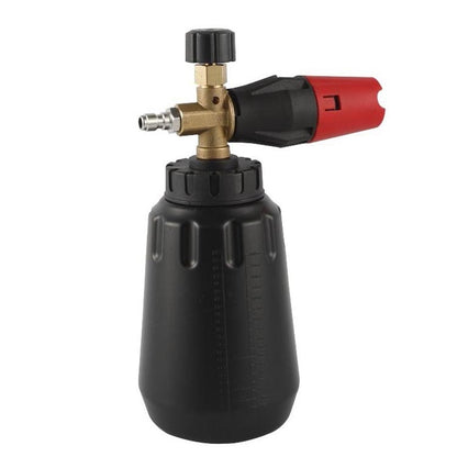 Car Wash Water Gun Foam Pot High Pressure Water Gun Foam Pot, Black Foam Pot With Red Mouth, Black Foam Pot With Black Mouth, White Foam Pot With Black Mouth
