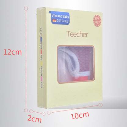 ZT001 Baby Silicone Molar Finger Cots Children Anti-Bite Hand Breathable Thumb Cots Teether Maternal And Baby Products, Pink, Yellow, Red, Blue, Blue Transparent, Red Transparent, Coffee Color-Red, Coffee Color-Purple, Coffee Color-Transparent