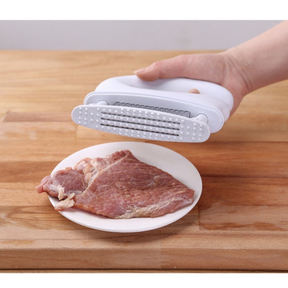 Stainless Steel Tenderloin Meat Knocking Meat Needle 48-Pin Household Kitchen Rib Breaker, 16.5x14.5cm