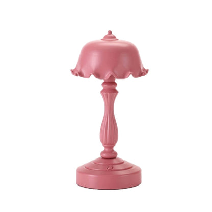 Retro Charging Table Lamp Bedroom Bed LED Eye Protection Light, LD05 Lotus Gray Green, LD05 Lotus Rose Red, LD05 Lotus Light Green, LD05 Lotus White, LD05 Lotus Pink, LD05 Lotus Light Blue, LD05 Lotus Yellow, LD05 Lotus Gray Blue�����������������������...