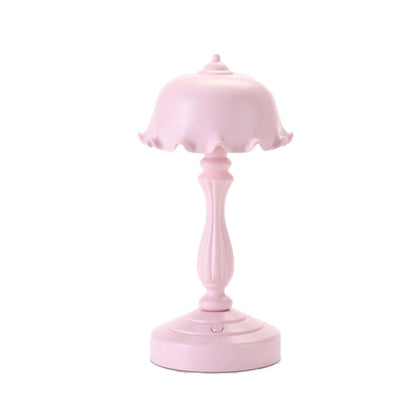 Retro Charging Table Lamp Bedroom Bed LED Eye Protection Light, LD05 Lotus Gray Green, LD05 Lotus Rose Red, LD05 Lotus Light Green, LD05 Lotus White, LD05 Lotus Pink, LD05 Lotus Light Blue, LD05 Lotus Yellow, LD05 Lotus Gray Blue�����������������������...
