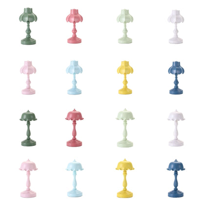 Retro Charging Table Lamp Bedroom Bed LED Eye Protection Light, LD05 Lotus Gray Green, LD05 Lotus Rose Red, LD05 Lotus Light Green, LD05 Lotus White, LD05 Lotus Pink, LD05 Lotus Light Blue, LD05 Lotus Yellow, LD05 Lotus Gray Blue�����������������������...