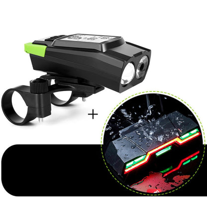 3 In 1 Wireless Bicycle Code Meter Lamp Strong Light Front Light