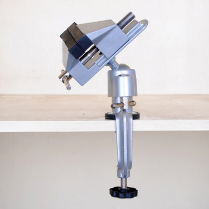 Universal Aluminum Alloy 360 Degree Rotating Small Bench Vise, Small Bench Vise