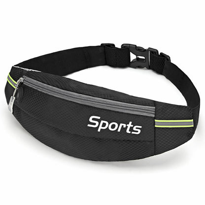 Sports Waist Bag Running Equipment Lightweight Large-Capacity Water-Repellent Breathable Outdoor Bag, 7 inch