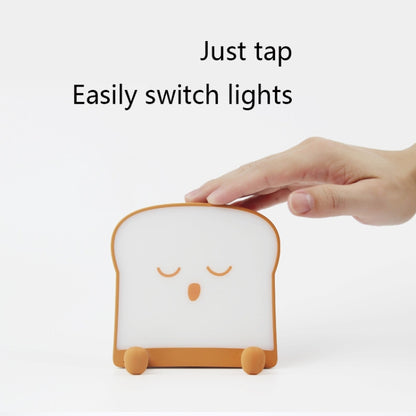 F-L-01 Toast Bread Night Light With Mobile Phone Holder Children Bedroom Timing Sleep Light, F-L-01 Toast Bread Gluttonous, F-L-01 Toast Bread Snooze, F-L-01 Toast Bread Playful