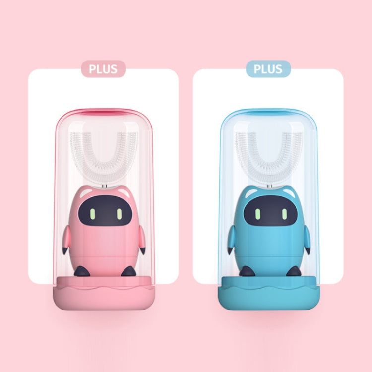 Lanbeibei Children U-Shaped Automatic Electric Toothbrush, 2-6 Years Old Plus Version (Blue), 6-12 Years Old Plus Version (Blue), 2-6 Years Old Home Version (Blue), 6-12 Years Old Home Version (Blue), 2-6 Years Old Plus Version (Pink)������������������...
