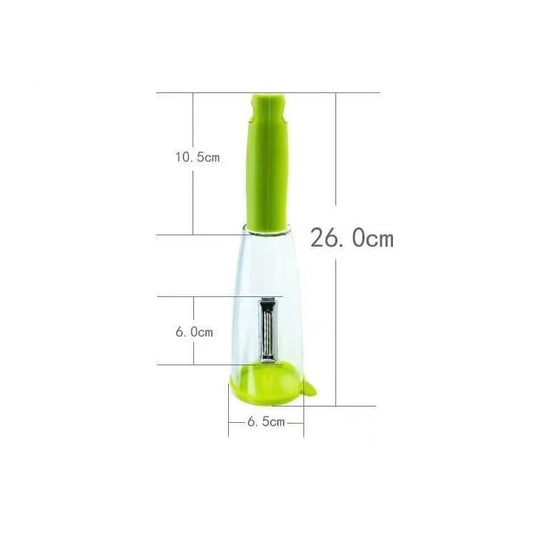 Storage Type Peeling Knife With Storage Box Planer Peeling Knife Household Fruit Multifunctional Peeler, 4 PCS