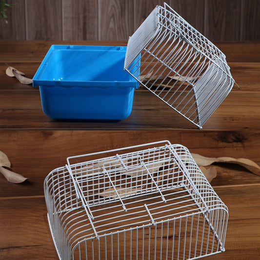Hamster Cage Portable Take-Out Cage Hamster Golden Bear Supplies, Blue, Pink, Brown