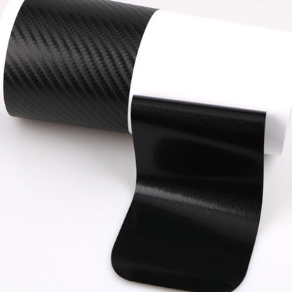 5 Sets Car Threshold Carbon Fiber Sticker Car Door Scratch Strip Anti-Kick Film Protective Pad Threshold Strip, 4 PCS / Set 3D Black, 4 PCS / Set 4D Black