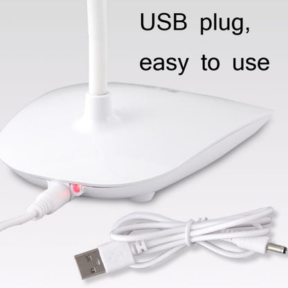 LED Table Lamp Bedroom Bedside Lamp Children Eye Protection Learning Lamp, 7013B Direct Charge without Battery, 7013A Charging Model 1200mA