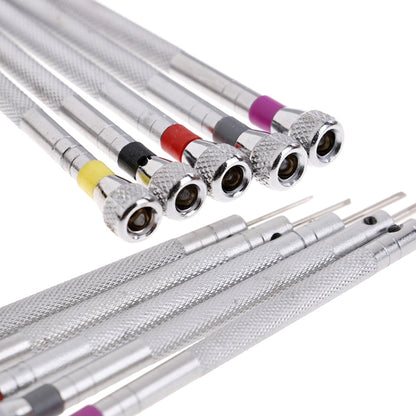 Watch Repair Tools Glasses Computer Screwdrivers, Style: White Bits, 5 in 1 White Bits
