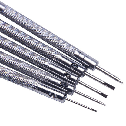Watch Repair Tools Glasses Computer Screwdrivers, Style: White Bits, 5 in 1 White Bits