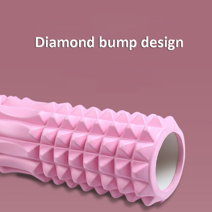 3 in 1 Eva Foam Roller Hollow Muscle Relaxation Roller Yoga Column Set, Length:, 33cm (Blue Crescent), 33cm (Pink Crescent ), 33cm  (Purple Crescent ), 45cm (Pink Crescent), 45cm (Purple Crescent ), 45cm (Blue Crescent), 45cm (Pink Wolf Tooth )��������...