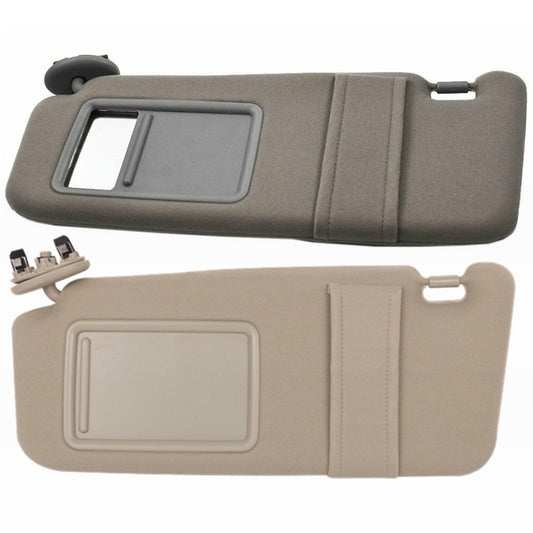 Left Driver Side Sun Visor With Mirror Driving Position Sun Visor For Toyota Camry 2007-2011, For Toyota Camry 2007-2011(Beige), For Toyota Camry 2007-2011(Gray)