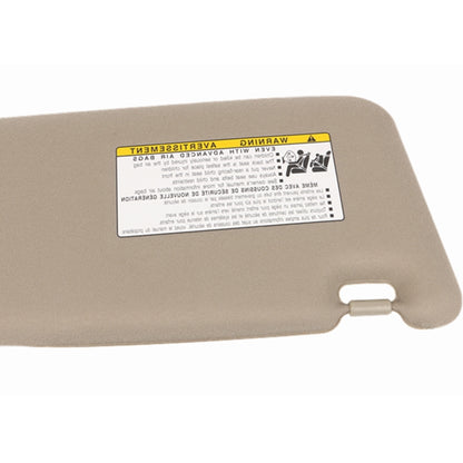 Left Driver Side Sun Visor With Mirror Driving Position Sun Visor For Toyota Camry 2007-2011, For Toyota Camry 2007-2011(Beige), For Toyota Camry 2007-2011(Gray)