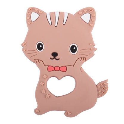 MJYJ019 Silicone Baby Teether Children Molar Stick Toy, Pink, Blue, Orange, Small Fish-Blue, Small Fish-Pink, Small Fish-Green, Fox-Blue, Fox-Pink, Fox-Green, Monkey-Pink, Monkey-Orange, Monkey-Coffee, Kitten-Coffee, Kitten-Blue, Kitten-Pink