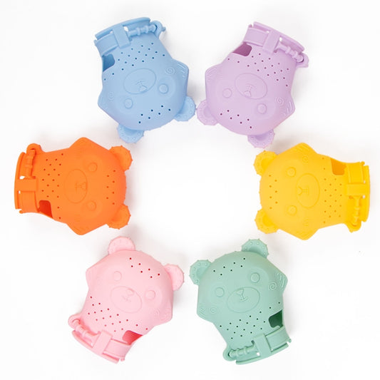 2 PCS Baby Molar Gloves Children Soothing Silicone Teether Molar Stick Maternal And Child Toy, 2pcs Pink, 2pcs Yellow, 2pcs Purple, 2pcs Green, 2pcs Blue, 2pcs Orange