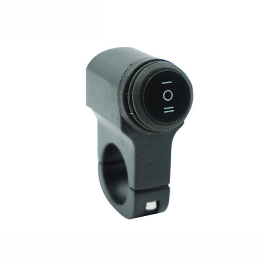 Motorcycle Aluminum Alloy Modified Waterproof One In Two Out Three-Wire Universal Switch, Universal Switch