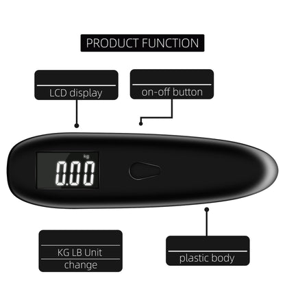 50kg/0.05kg  Baggage Scales Portable Luggage Scales Express Package Scales Hand-Held Electronic Scale, 50kg x 0.05kg