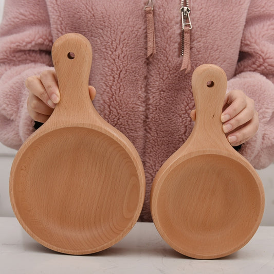 Instant Noodle Bowl Wooden Kimchi Bowl Fruit Salad Wooden Bowl With Handle, Small