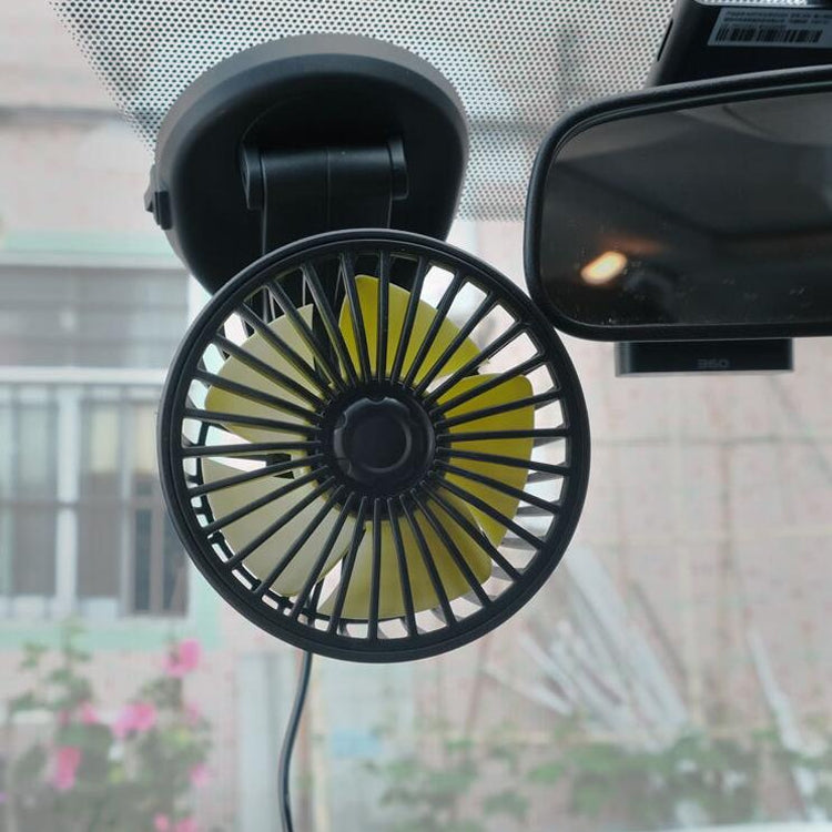 F409 Car Fan General Car Shaking Head Fan, F409 (USB 5V), F409 (12V), F409 (24V)
