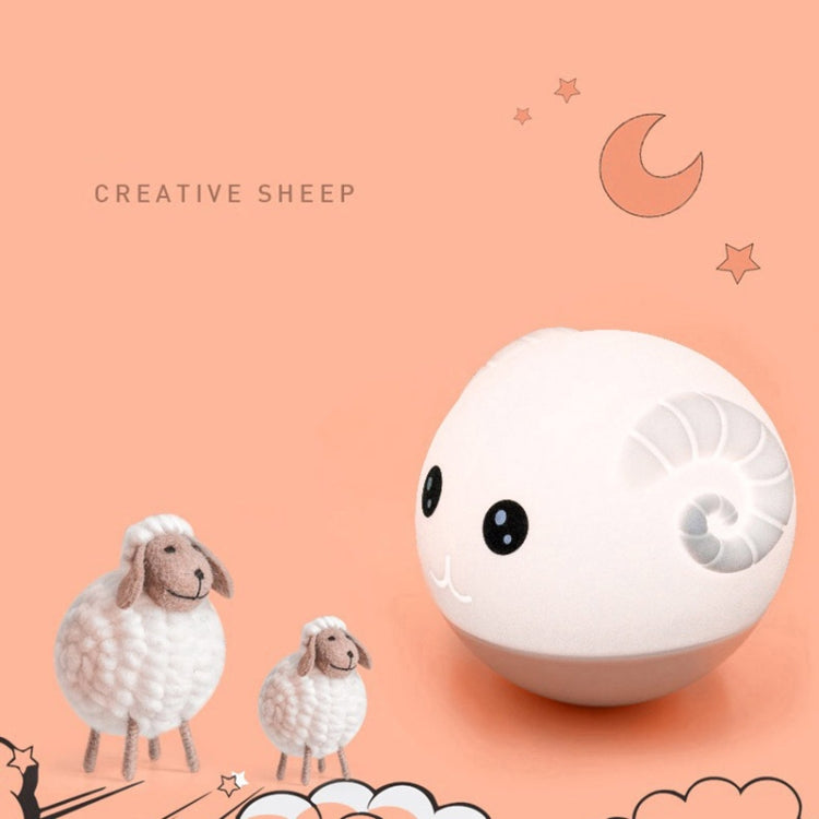 ZD-26 Silicone Children With Sleep Pat Night Light, ZD-26 Goat Warm Light, ZD-26 Goat Colorful