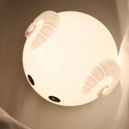 ZD-26 Silicone Children With Sleep Pat Night Light, ZD-26 Goat Warm Light, ZD-26 Goat Colorful