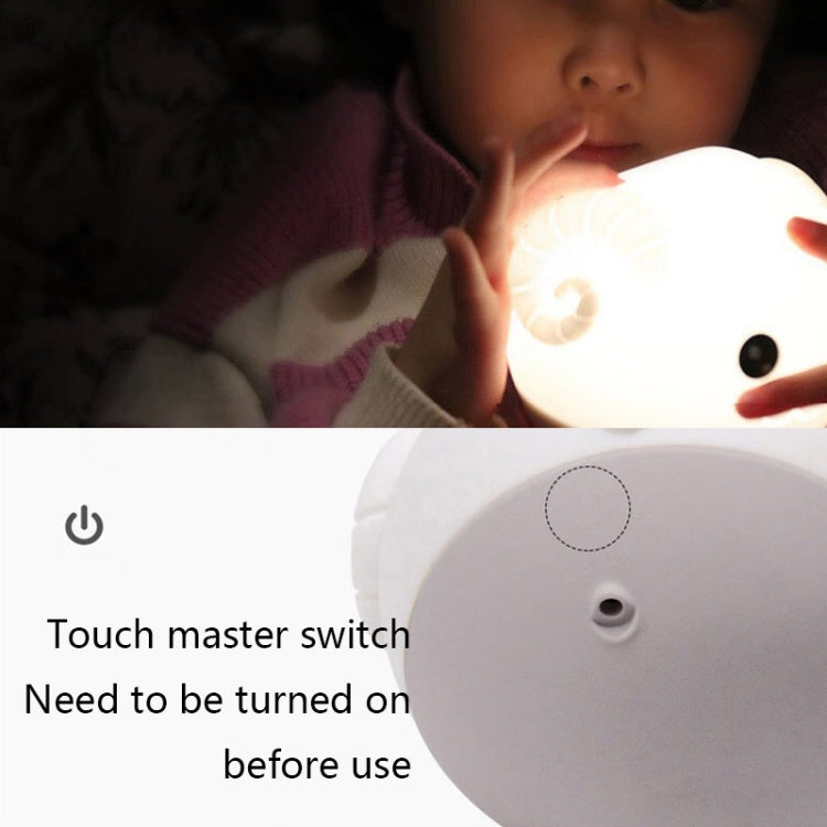 ZD-26 Silicone Children With Sleep Pat Night Light, ZD-26 Goat Warm Light, ZD-26 Goat Colorful