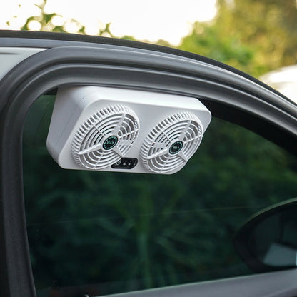 USB Interface Car Cooling Device Car Exhaust Air Circulation Exhaust Fan Car Changing Fan, USB Fan