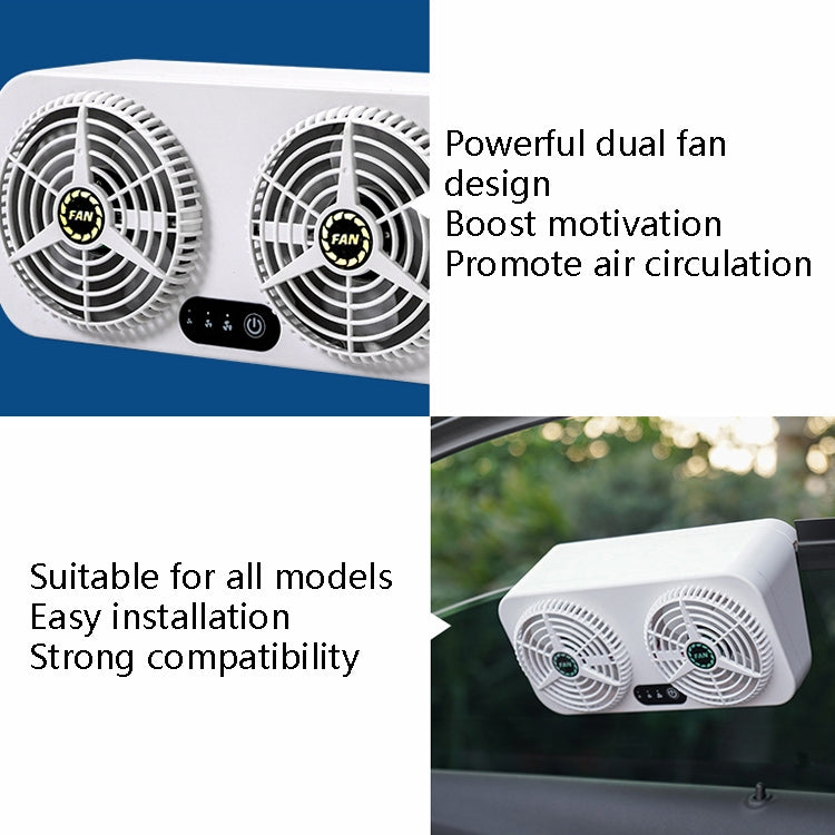 USB Interface Car Cooling Device Car Exhaust Air Circulation Exhaust Fan Car Changing Fan, USB Fan