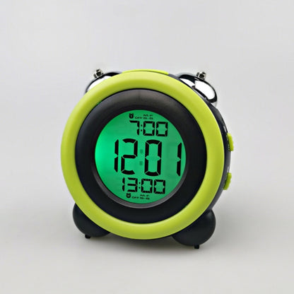 0705 Big Volume Simple Three-Dimensional LED Alarm Clock Mute Luminous Electronic Clock, Red, Light Blue, Light Green, Orange, Black Shell Green, Black Shell Pink, Black Shell Blue, Black Shell Orange