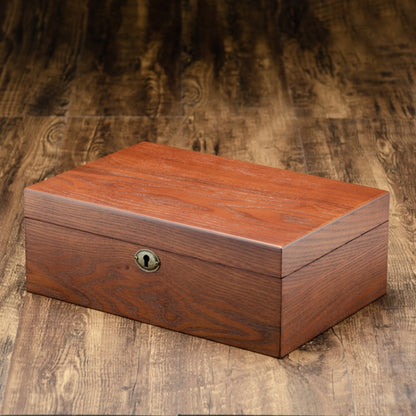 Wooden Watch Box Jewelry Watch Collection Display Storage Box, 2 Big Pillows + 5 Small Pillows, 10 Epitope Wooden