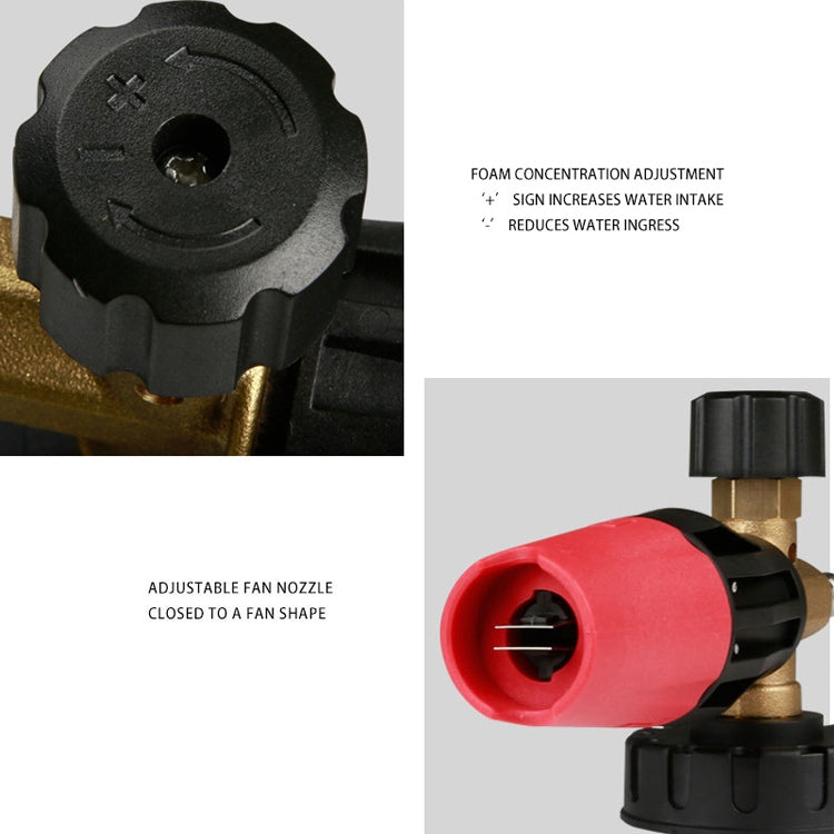 High Pressure Car Wash Water Gun Foam Pot Snowflake PA Foam Pot, Snowflake PA Foam Pot