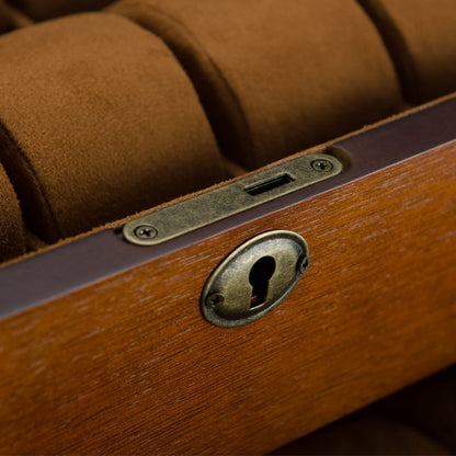 Wooden Double-Layer Watch Storage Box With Lock Jewelry Collection Display Box, 20 Epitope, 20 Epitope With Glass Sunroof