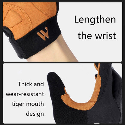 WEST BIKING YP0211197 Full-Finger Shock-Absorbing Anti-Skid Motorcycle Bike Gloves Riding Equipment