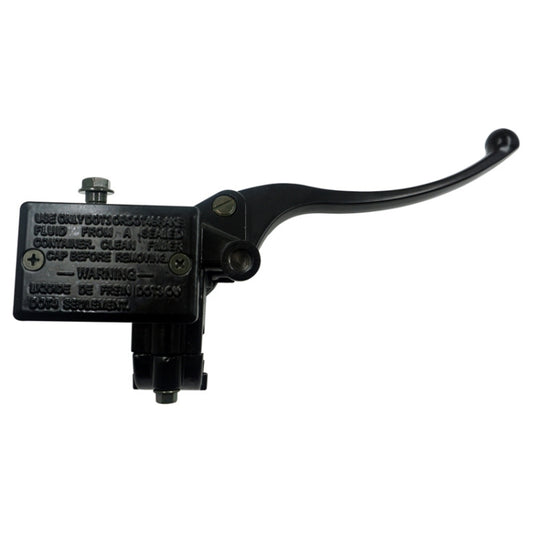 Motorcycle Modification Accessories Pump Assembly Front Hydraulic Brake Oil Pump, Black, White Handle Black Pump, White