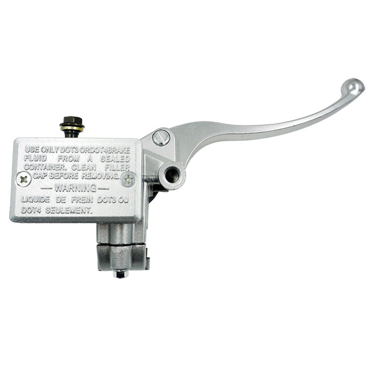 Motorcycle Modification Accessories Pump Assembly Front Hydraulic Brake Oil Pump, Black, White Handle Black Pump, White