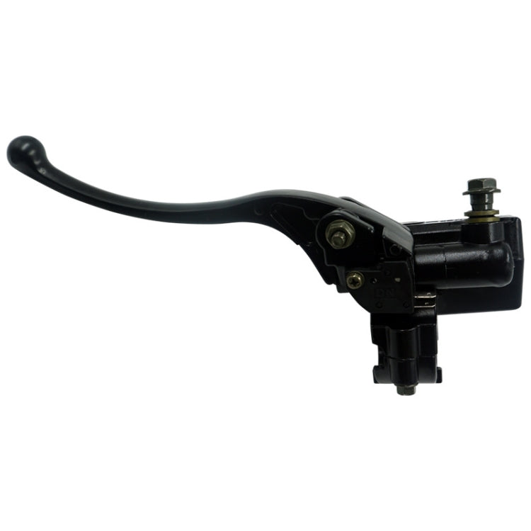 Motorcycle Modification Accessories Pump Assembly Front Hydraulic Brake Oil Pump, Black, White Handle Black Pump, White