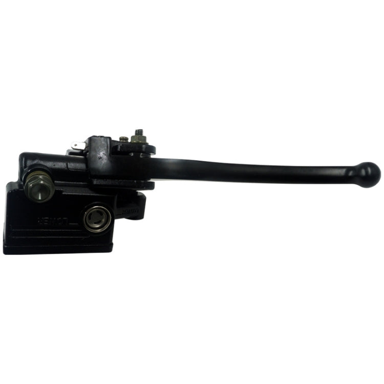 Motorcycle Modification Accessories Pump Assembly Front Hydraulic Brake Oil Pump, Black, White Handle Black Pump, White